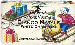 Духи, Парфюмерия, косметика Мыло туалетное "White Christmas" - Florinda Christmas Collection Soap