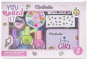 Martinelia Super Girl Nail Art & Tin Box Set - Martinelia Super Girl Nail Art & Tin Box Set — фото N1