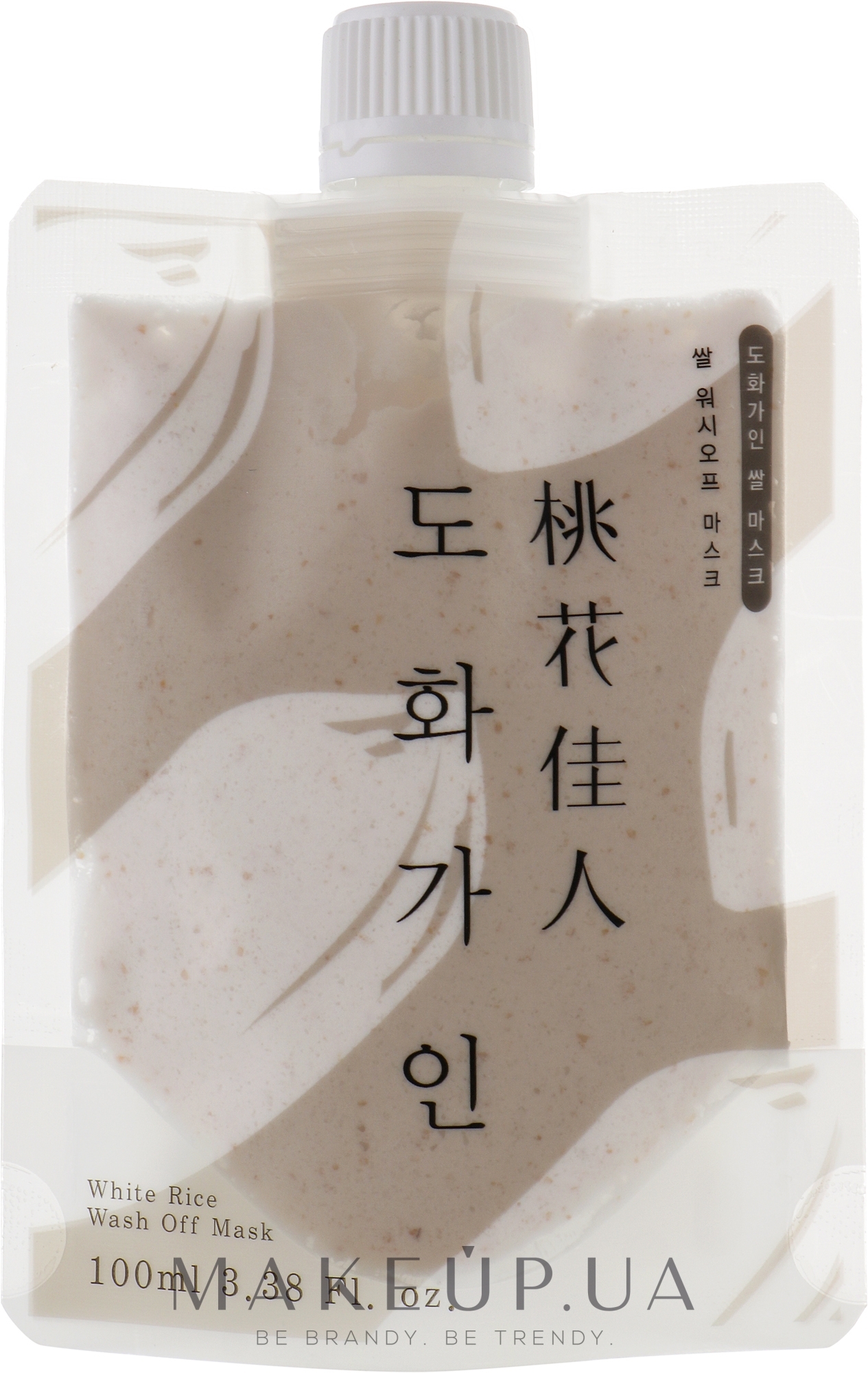 Маска для лица с белым рисом - House of Dohwa White Rice Wash Off Mask — фото 100ml