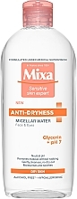 Духи, Парфюмерия, косметика Мицеллярная вода для сухой чувствительной кожи лица - Mixa Anti-Dryness Micellar Water
