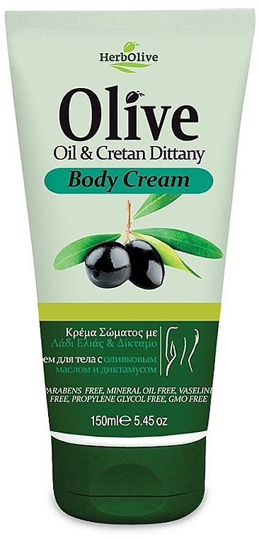 Крем для тіла з крітською душицею - Madis HerbOlive Body Cream — фото N1