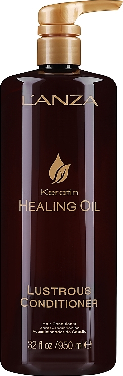 Кондиціонер для сяйва волосся - L'Anza Keratin Healing Oil Lustrous Conditioner — фото N3