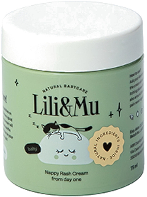 Крем для дітей і немовлят від попрілостей - Lili&Mu Nappy Rash Cream — фото N1