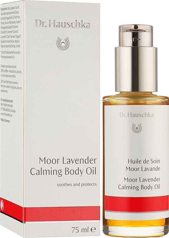 Олія для тіла - Dr. Hauschka Moor Lavender Calming Body Oil — фото N2