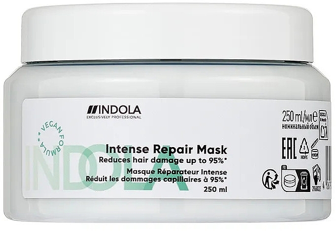 Інтенсивна відновлювальна маска для волосся - Indola Intense Repair Mask — фото N1