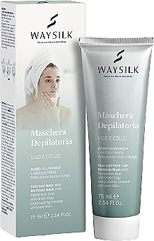 Маска для удаления волос с лица - Waysilk Face Hair Removal Mask — фото N1