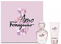 Духи, Парфюмерия, косметика Salvatore Ferragamo Amo - Набор (edp/50ml + b/lot/100ml)