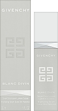 Осветляющая сыворотка для кожи - Givenchy Blanc Divin Brightening Serum Global Skin Radiance — фото N2