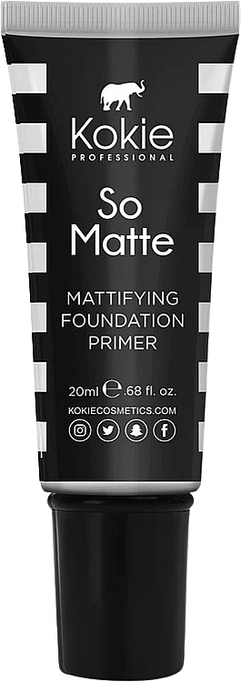 Праймер для лица - Kokie Professional So Matte Foundation Primer Translucent — фото N1