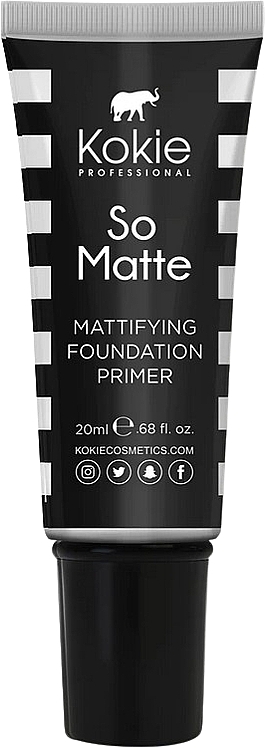 Праймер для обличчя - Kokie Professional So Matte Foundation Primer Translucent — фото N1