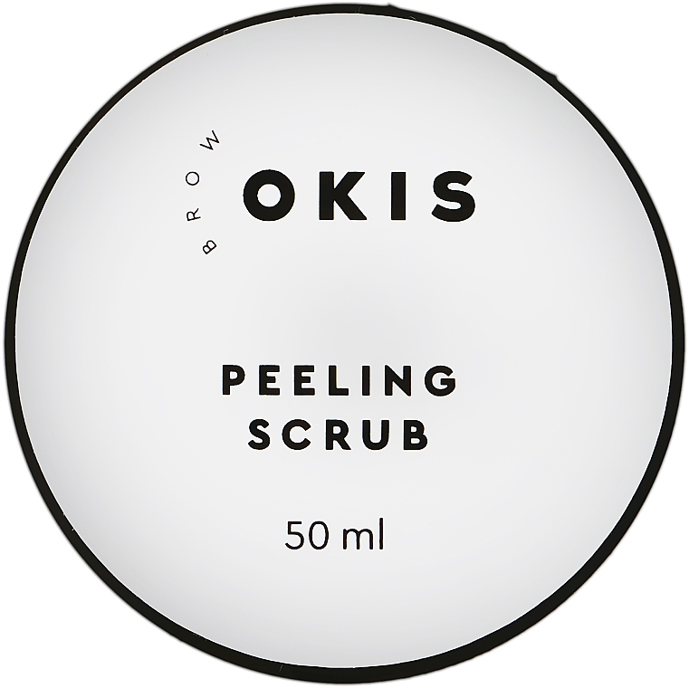 Пилинг-скраб для бровей и лица - Okis Brow Peeling Scrub — фото N1