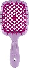 Расческа для волос 86SP234 LIF, фуксия с розовым - Janeke Small Superbrush  — фото N1