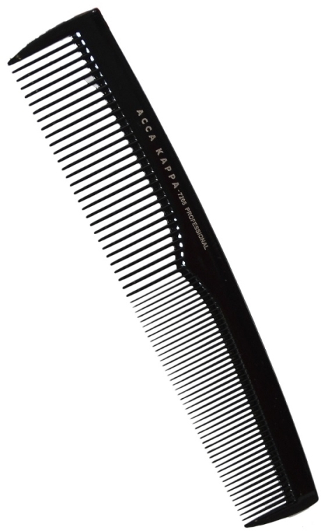 Гребінець для волосся, 7208 - Acca Kappa Comb Carbon Rado Thick — фото N1