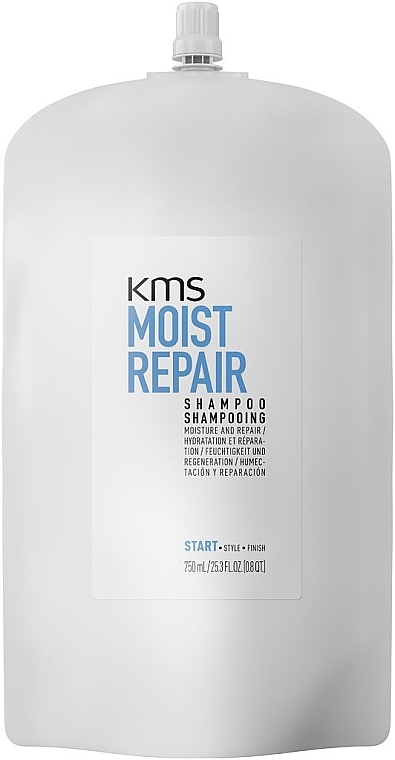 Шампунь для сухих и поврежденных волос - KMS California Moist Repair Shampoo (дой-пак) — фото N1