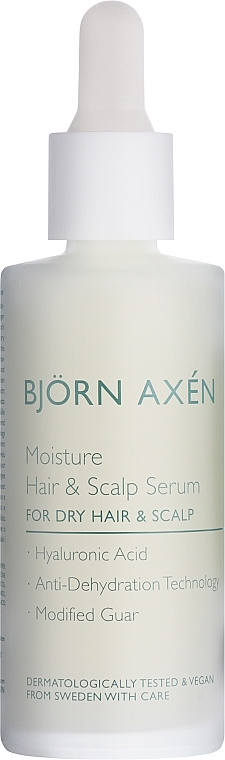 Зволожувальна сироватка для волосся та шкіри голови - Bjorn Axen Moisture Hair&Scalp Serum — фото N1