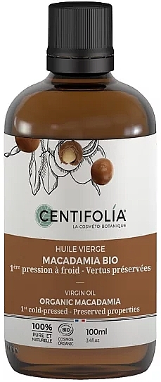 Органическое масло макадамии первого отжима - Centifolia Organic Virgin Oil  — фото N1