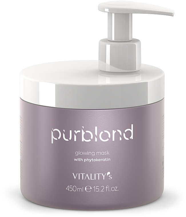 Маска для светлых волос - Vitality's Purblond Glowing Mask — фото N6