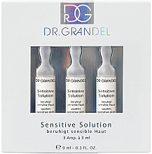 Духи, Парфюмерия, косметика Ампулы для чувствительной кожи - Dr. Grandel Sensitive Solution