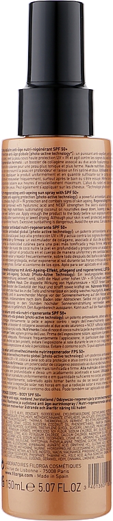 Антивозрастной солнцезащитный спрей - Filorga UV-Bronze Body SPF50+ — фото N2