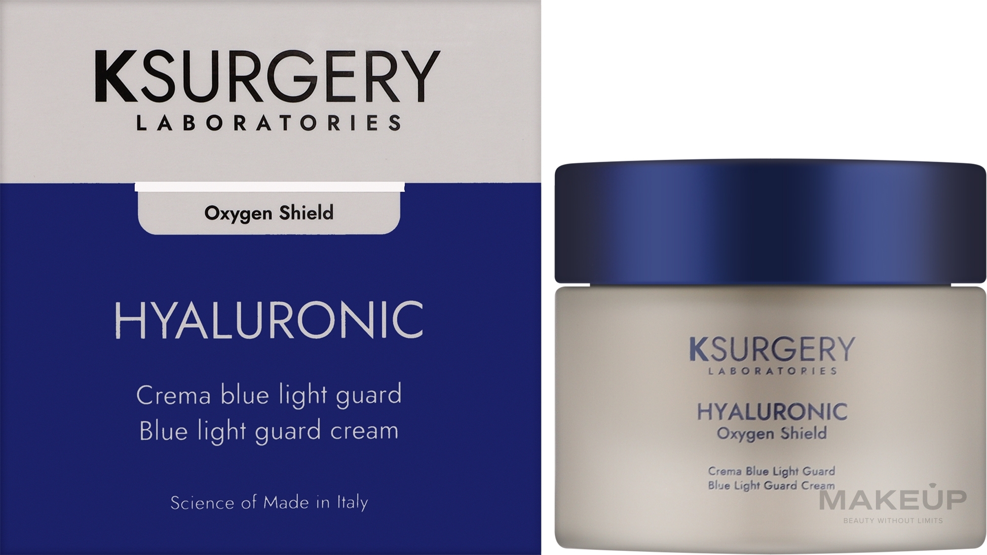 УЦІНКА Крем для обличчя - K-Surgery Hyaluronic Oxygen Shield Crema Blue Light Guard * — фото 50ml