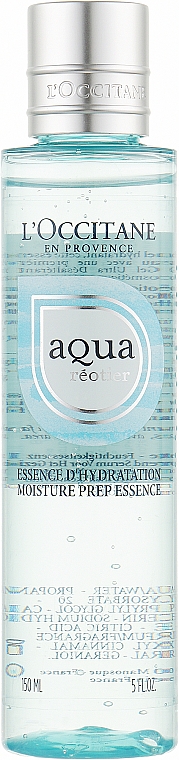 Ультразволожувальна есенція для обличчя - L'Occitane Aqua Reotier Moisture Prep Essence — фото N1