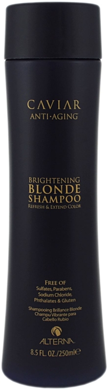 Шампунь для светлых волос - Alterna Caviar Anti-Aging Brightening Blonde Shampoo