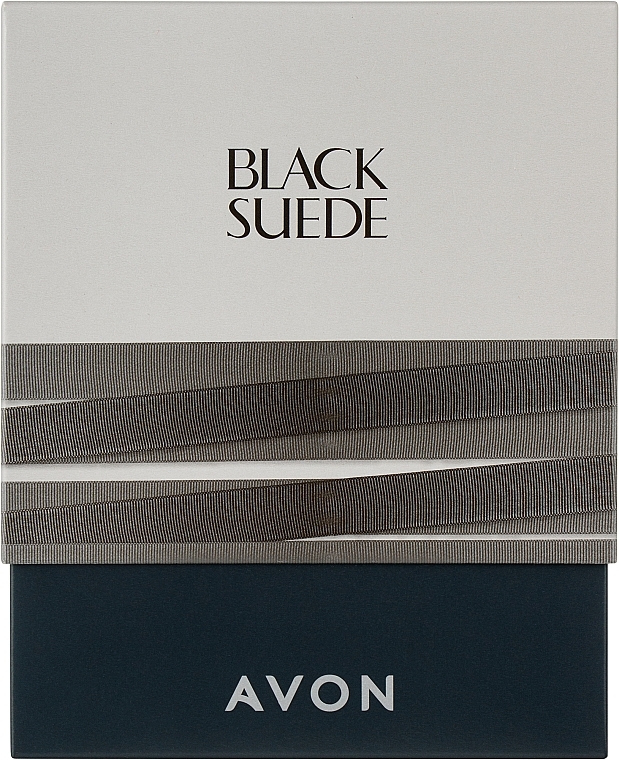 Avon Black Suede Dark - Набір (sh/gel/250ml + deo/50ml + edt/75ml) — фото N1