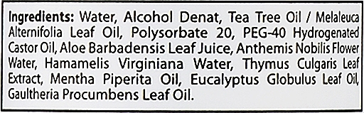 Спрей з олією чайного дерева - Dr. Clinic Tea Tree Spray — фото N3
