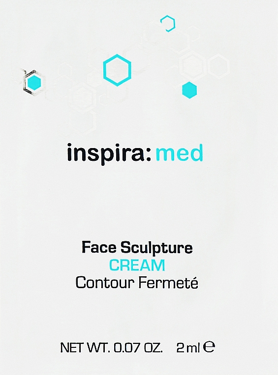 Моделирующий крем для контура лица - Inspira:cosmetics Med Face Sculpture Cream (пробник) — фото N1