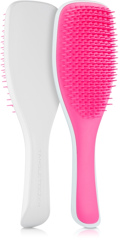 Расческа для волос, бело-розовая - Tangle Teezer Wet Detangler Hairbrush