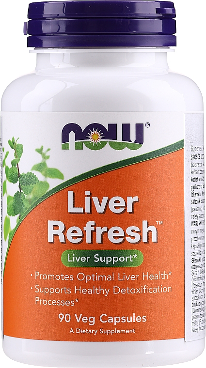 Харчова добавка для здоров'я печінки - Now Foods Liver Refresh — фото N1