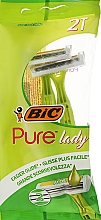 Парфумерія, косметика Жіночий станок для гоління "Pure 3 Lady", 2 шт. - Bic