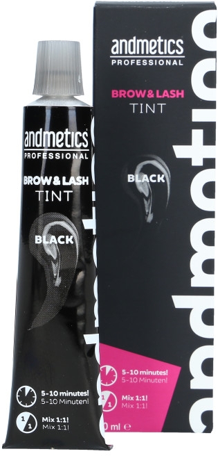 Andmetics Professional Brow & Lash Tint - Фарба для брів і вій — фото N1