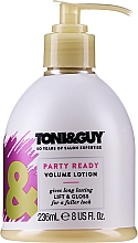 Духи, Парфюмерия, косметика Лосьон для волос - Toni&Guy Party Ready Volume Lotion