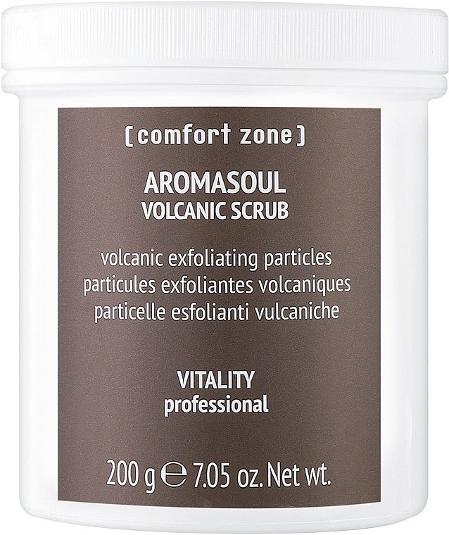 Скраб для тіла - Comfort Zone Aromasoul Volcanic Scrub — фото N1