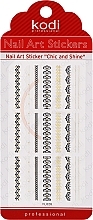 Наклейки для дизайна ногтей - Kodi Professional Nail Art Stickers FL028 — фото N1