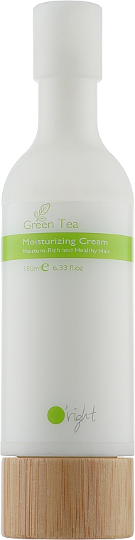 Зволожуючий крем для волосся - O right Green Tea Moisturizing Cream — фото N3