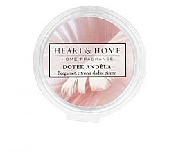 Ароматический воск "Прикосновение ангела" - Heart & Home Wax Melt — фото N1