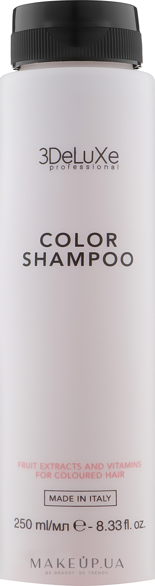 Шампунь для фарбованого волосся - 3DeLuXe Color Shampoo — фото 250ml