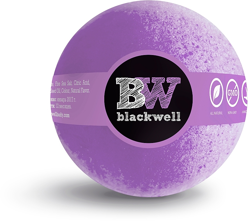 Бомбочка для ванны "Лаванда" - Blackwell Bath Bomb Lavender — фото N1