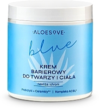 Парфумерія, косметика Захисний крем для обличчя й тіла - Aloesove Blue Face Cream