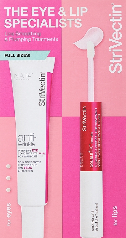 Набор - StriVectin The Eye Lift & Specialists (eye/conc/30ml + lip care/5ml) — фото N1