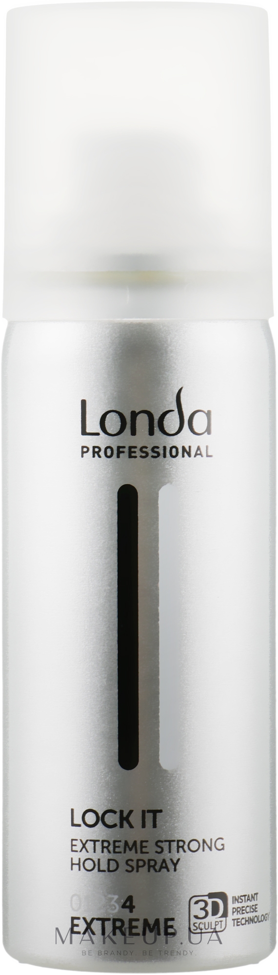 Лак для волос экстремальной фиксации - Londa Professional Lock It Extreme Strong Hold Spray — фото 50ml