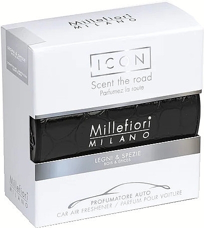Ароматизатор в авто - Millefiori Milano Icon Urban 11 Legni & Spezie Car Air Freshener — фото N1