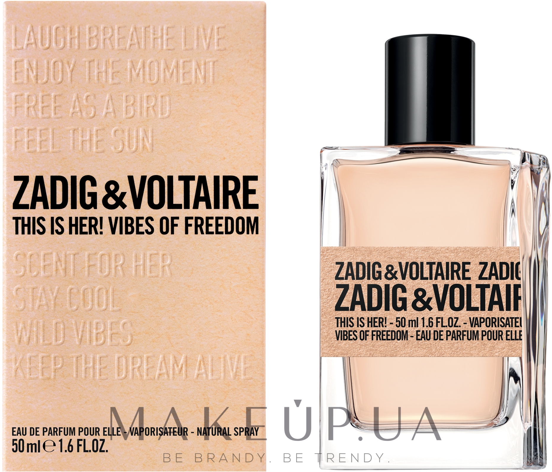 Zadig & Voltaire This Is Her! Vibes Of Freedom - Парфюмированная вода — фото 50ml