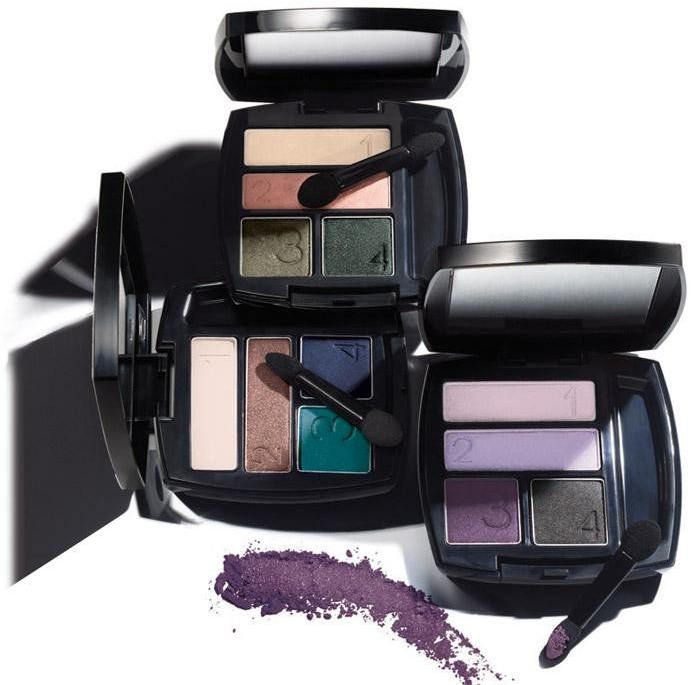 Чотирьохкольорові тіні для повік - Avon True Color Eyeshadow Quad — фото N4