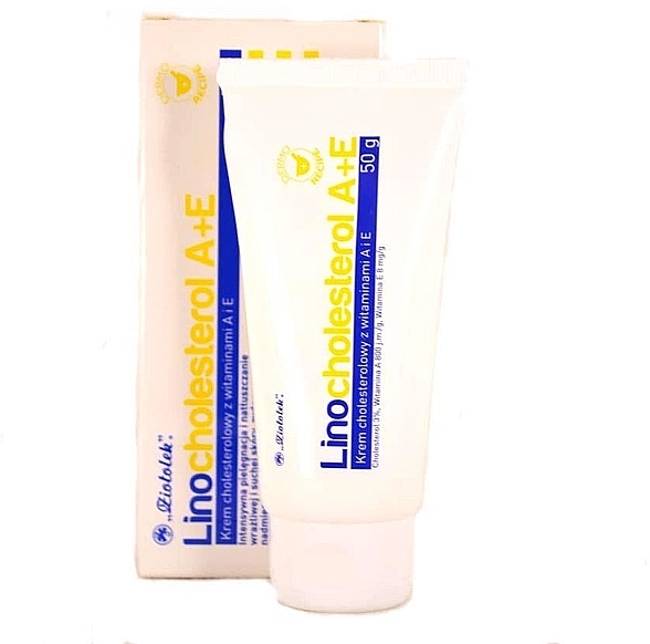 Крем для дерматологічних проблем - Ziololek Linocholesterol A+E Face Cream — фото N1