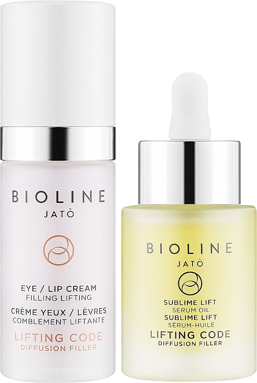 Набір - Bioline Jato Beauty Source Box Lifting Code (eye-lip/cr/30ml + f/oil-ser/30ml) — фото N2