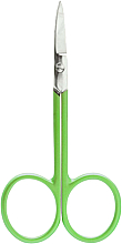 Ножиці для кутикули, зелені - Titania Cuticle Scissors Green — фото N1