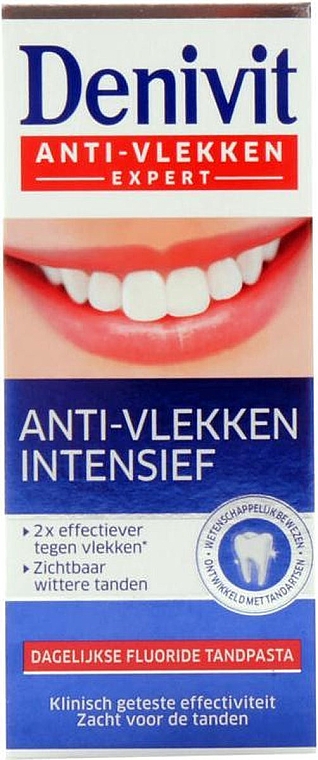 Зубна паста - Denivit Anti-Stain Intensive Toothpaste — фото N1